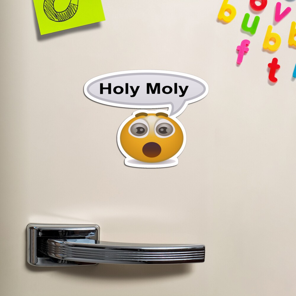 holay molay holy moly emoji | Art Board Print