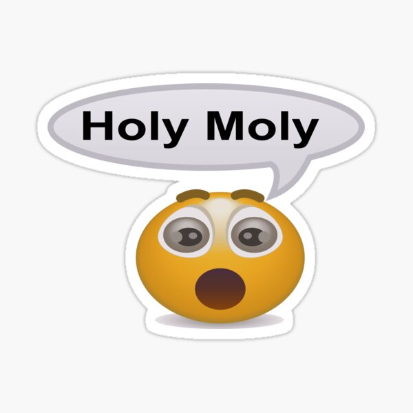 Item preview, holay molay holy moly emoji designed and sold by shlaboza.