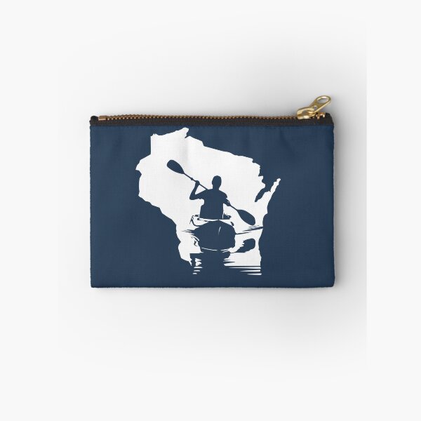 Item preview, Wisconsin Great Lakes and River Kayaking in Blue designed and sold by gstrehlow2011.