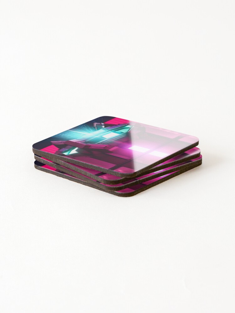 Thumbnail 4 of 5, Coasters (Set of 4), Spacestation designed and sold by NomadicCreative.