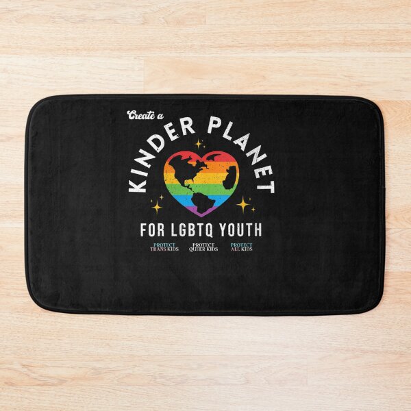 Item preview, Womens Create Kinder Planet LGBTQ Protect Trans Kids Queer Kids V-Neck T-Shirt designed and sold by CummerataPenelo.