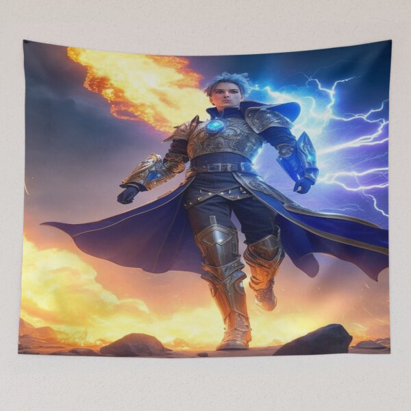 Item preview, Lightning and Fire designed and sold by SparkedVisions.