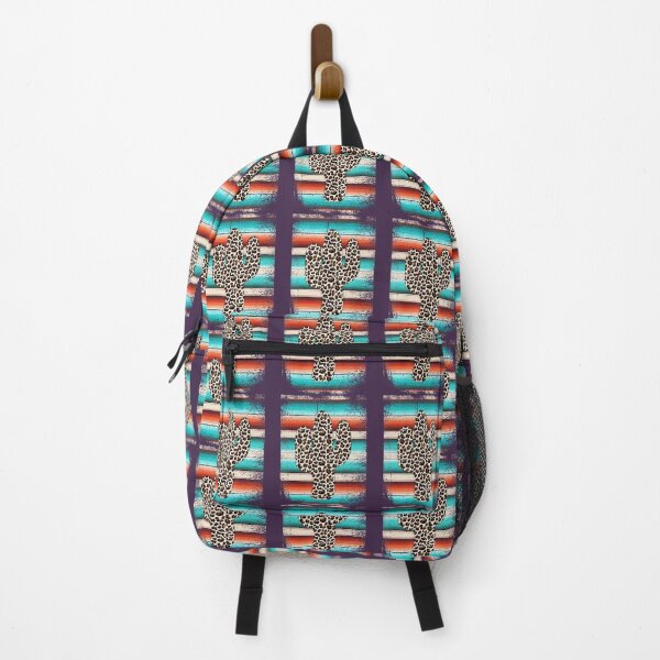 Item preview, Funny Leopard Cactus Serape Cactus print Turquoise designed and sold by ycyplzfc74.