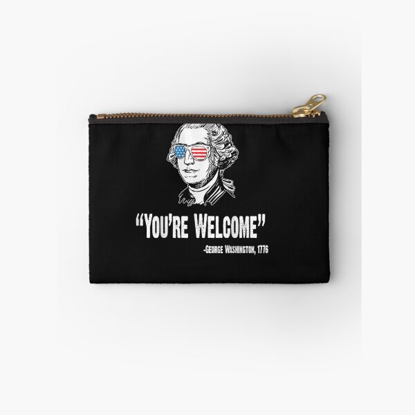 Item preview, You Are Welcome Funny 4th Of July George Washington 1776 T-Shirt designed and sold by CummerataPenelo.