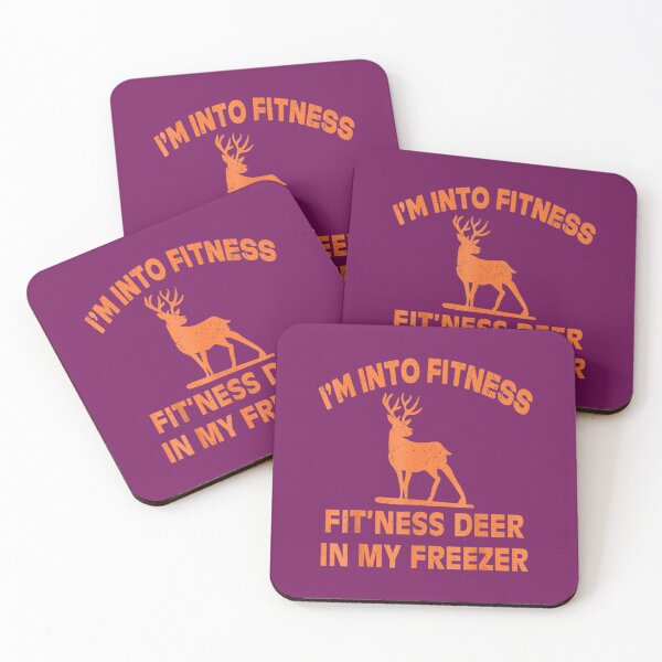 Item preview, Funny I'm Into Fitness Fit'Ness Deer In My Freezer Deer 		 designed and sold by dynwhmkysyc33.