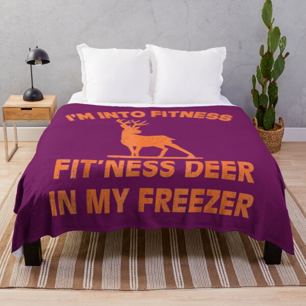 Item preview, Funny I'm Into Fitness Fit'Ness Deer In My Freezer Deer 		 designed and sold by dynwhmkysyc33.