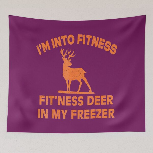 Item preview, Funny I'm Into Fitness Fit'Ness Deer In My Freezer Deer 		 designed and sold by dynwhmkysyc33.