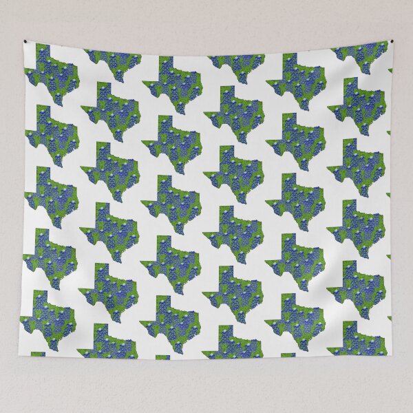 Item preview, Pattern: Texas Bluebonnets designed and sold by GenusMus12.