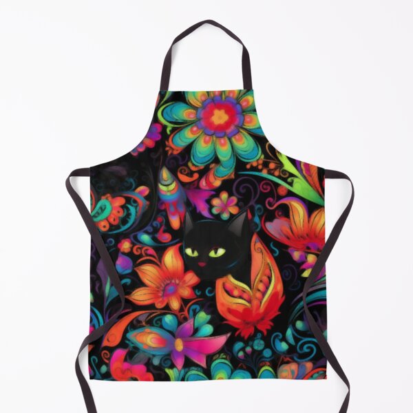 Item preview, Pretty Paisley Blossoms and Black Cat designed and sold by aginlow.