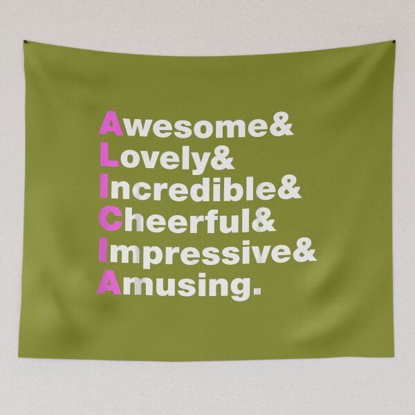 Item preview, Alicia Name 	 - Personalized Alicia 		 designed and sold by wxbqafzu35.