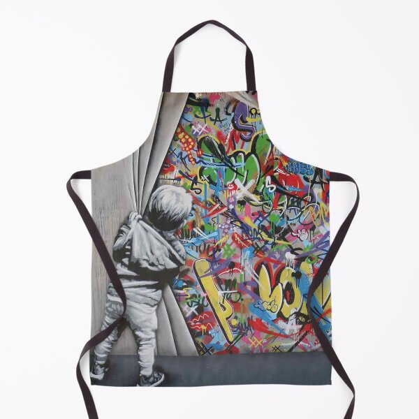 Item preview, Behind the Curtain Banksy designed and sold by anderfelix.
