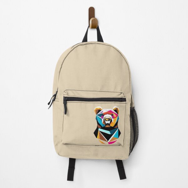 Item preview, Abstract Wildlife Elegance: Geometric Bear Design for Art Lovers designed and sold by JS-StyleWhirl.