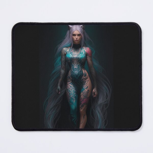Item preview, Art Beautiful Gorgeous Cat woman designed and sold by Art-Princess-.