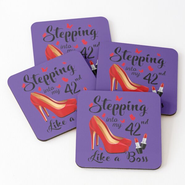 Item preview, Stepping Into My 42nd Birthday Like A Boss 42 Years Old 	 	 designed and sold by skkpkopi38.