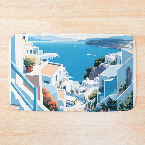Item preview, Mykonos Wall Art designed and sold by SurfolioPrints.