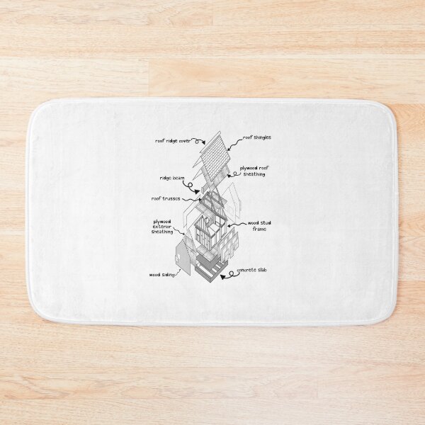 Item preview, How To Build A House designed and sold by Square Root of Squid.