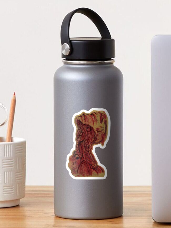 Thumbnail 1 of 3, Sticker, Old Anatomy (Neck) designed and sold by D00dleDucky.