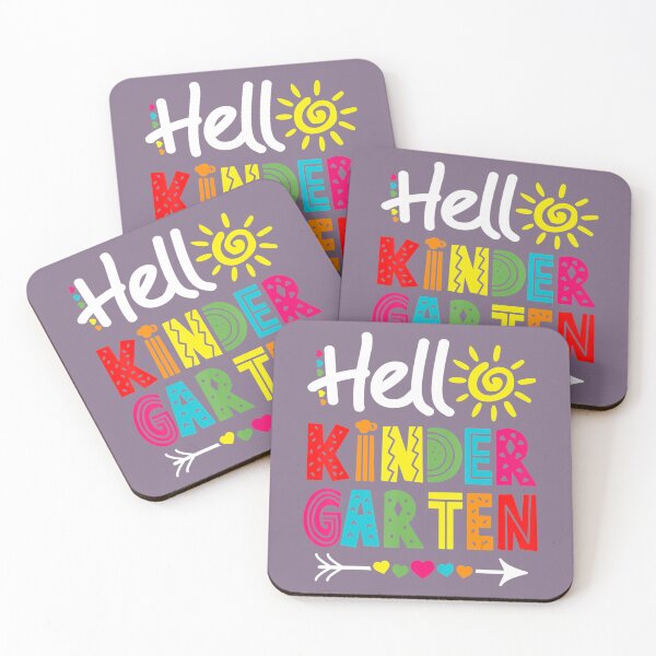 Item preview, Hello Kindergarten Back To School Teacher Students Kids  	 designed and sold by lxrgruvyi62.