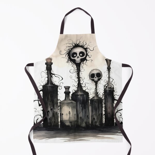 Item preview, Skulls and Bottles: Gothic Still Life designed and sold by Chip Barber.