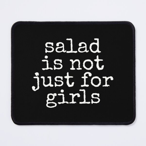 Item preview, Salad is not just for Girls designed and sold by WhitepaperStyle.