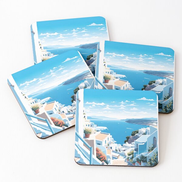 Item preview, Mykonos Wall Art designed and sold by SurfolioPrints.