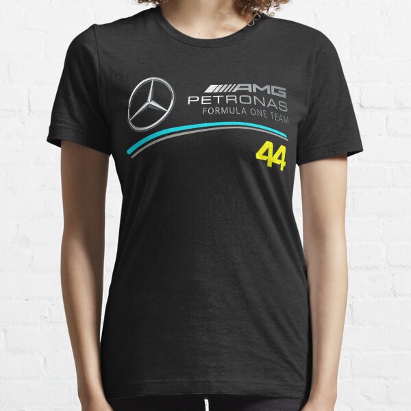 Camiseta de piloto del equipo Mercedes AMG Petronas F1 2023 - Negro - Mujer