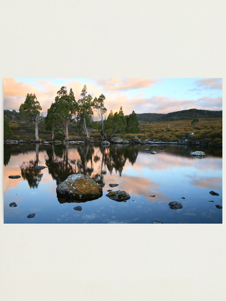 Photographic Print, Tarn Reflections, Cradle Mountain National Park, Australia designed and sold by Michael Boniwell