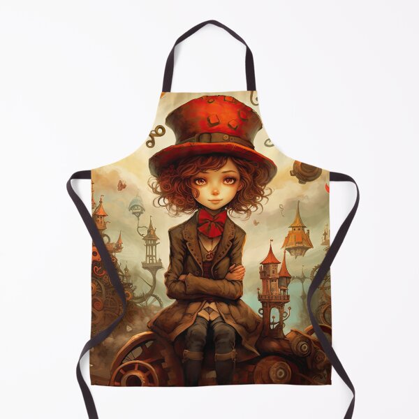Item preview, Steampunk Girl in Red Hat designed and sold by Chip Barber.