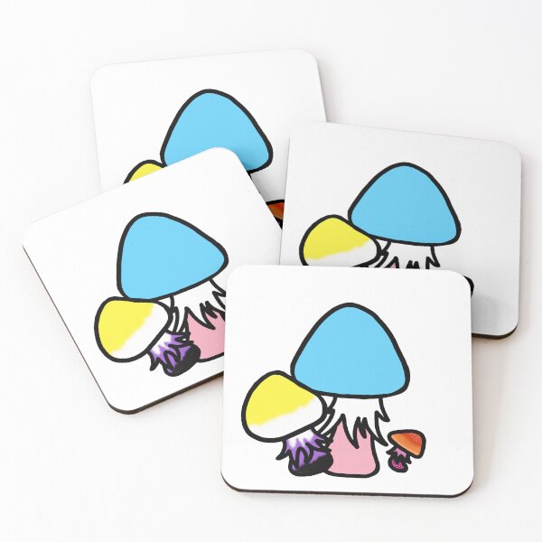 Aperçu de l'œuvre Nonbinary, Trans, Lesbian Mushrooms créée et vendue par ValentineFlames.