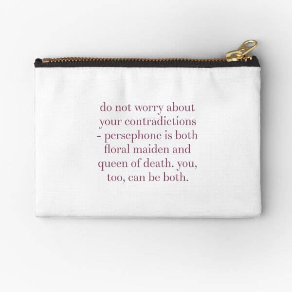 Persephone Zipper Pouch