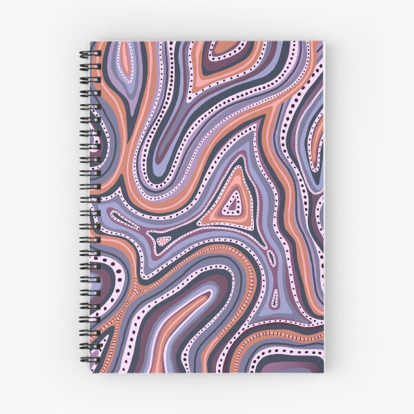 Item preview, Purple Lines and Dots - Abstract Pattern Art  designed and sold by Jillianamatt.