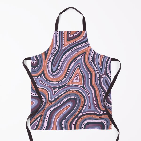 Item preview, Purple Lines and Dots - Abstract Pattern Art  designed and sold by Jillianamatt.