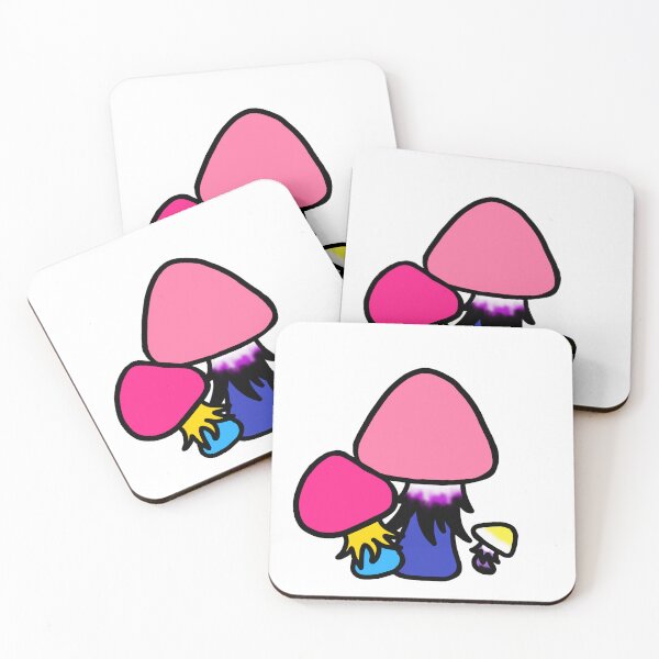 Aperçu de l'œuvre Pan, Genderfluid, Nonbinary Mushrooms créée et vendue par ValentineFlames.