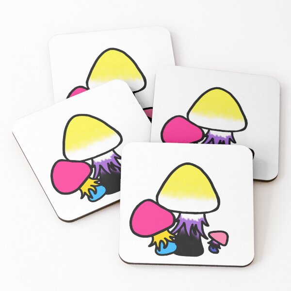 Aperçu de l'œuvre Pan, Nonbinary, Genderfluid, Mushrooms créée et vendue par ValentineFlames.