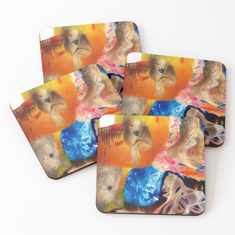 Item preview, Coasters (Set of 4) designed and sold by InkTheCrow.