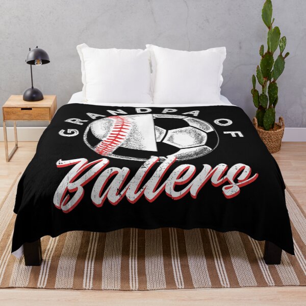 Item preview, Grandpa Of Ballers Soccer Baseball Player designed and sold by Christina Medina.