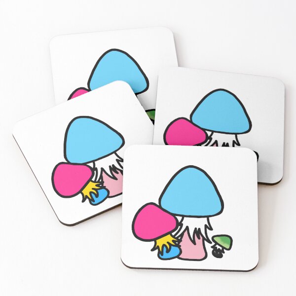 Aperçu de l'œuvre Pan, Trans, Aro, Mushrooms créée et vendue par ValentineFlames.
