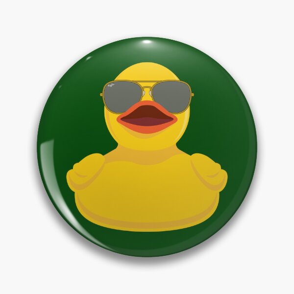 Item preview, Rubber Duck in Gold Aviator Sunglasses designed and sold by BlueSkyTheory.
