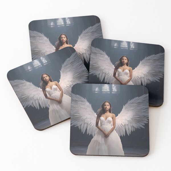Item preview, Beautiful angel lady in cathedral designed and sold by My Team Designs.