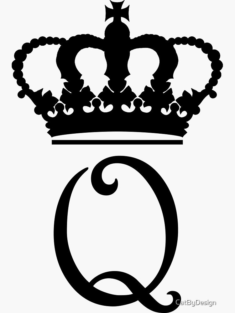 queen crown Sticker for Sale by BalloonLand