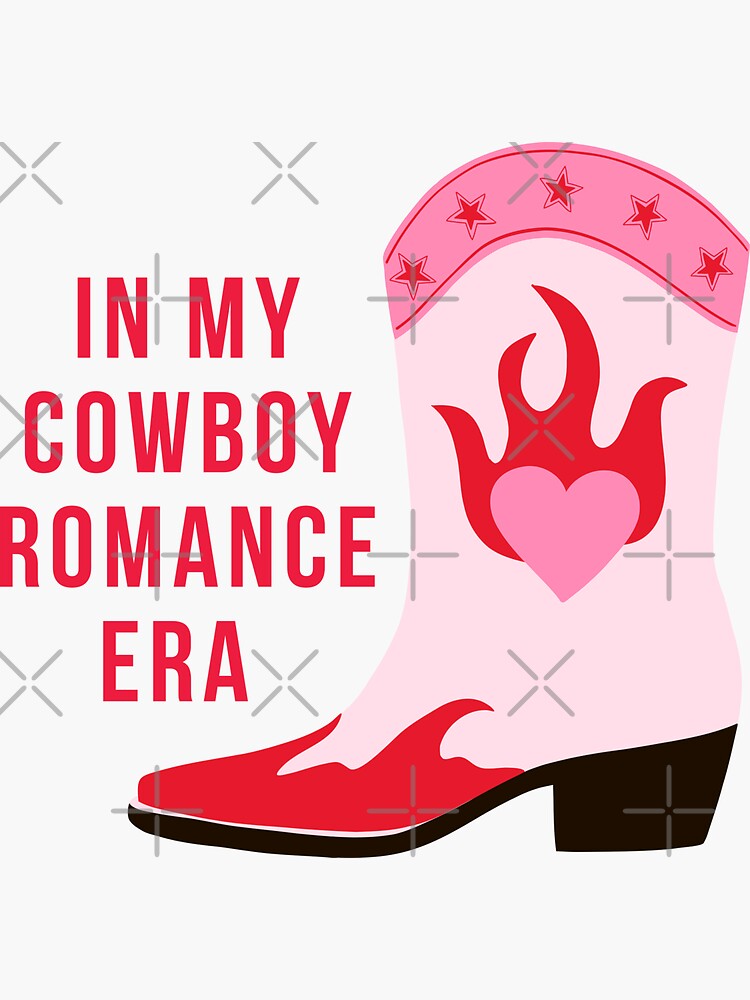 in my cowboy romance era, western romance novel, cowgirl boots