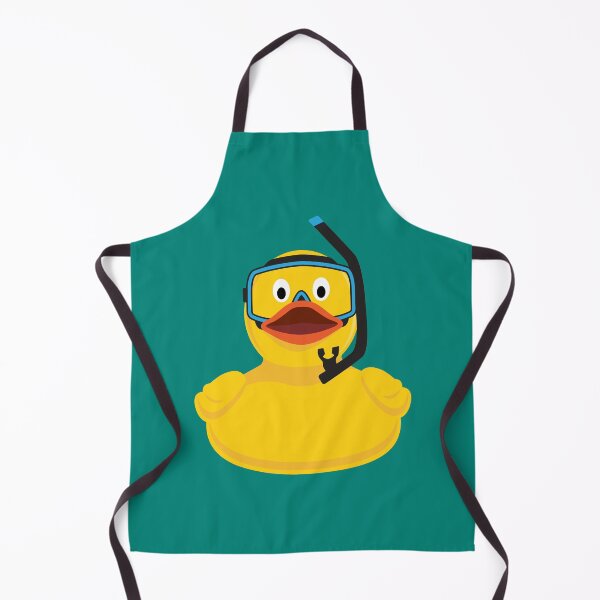 Item preview, Rubber Duck in Scuba Mask - Blue designed and sold by BlueSkyTheory.