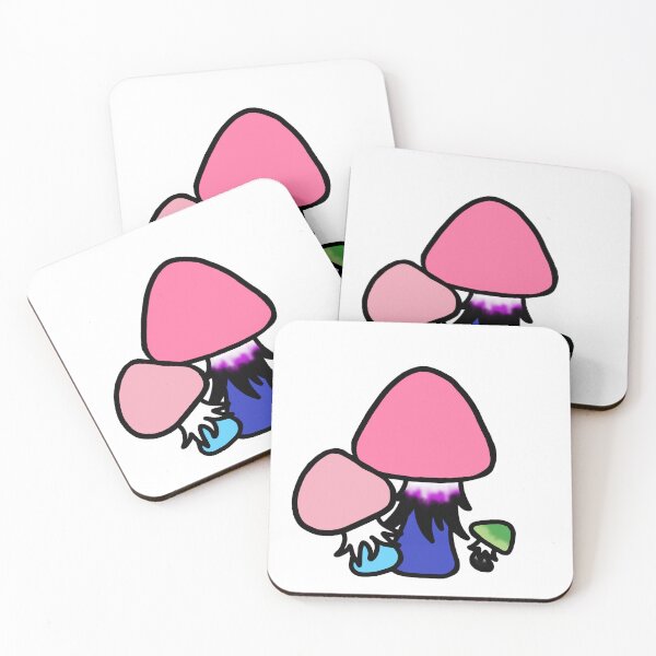 Aperçu de l'œuvre Trans, Genderfluid, Aro Mushrooms créée et vendue par ValentineFlames.