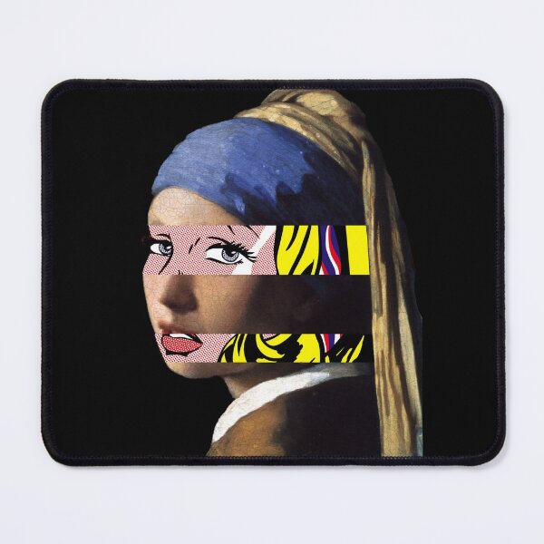 Item preview, Vermeer x Lichtenstein (Black) designed and sold by Zheap14.