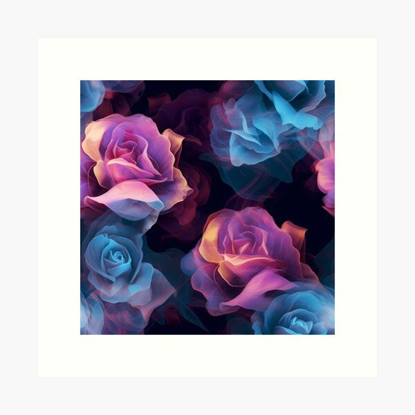 Aperçu de l'œuvre Collection Ethereal Rose Vapor Art créée et vendue par DreamBlazeStu.