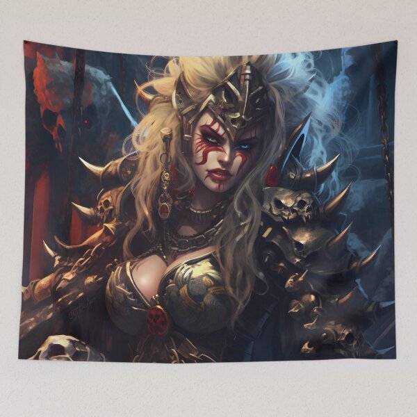 Item preview, Blonde Barbarian Warrior Queen designed and sold by 20th-eclipse.
