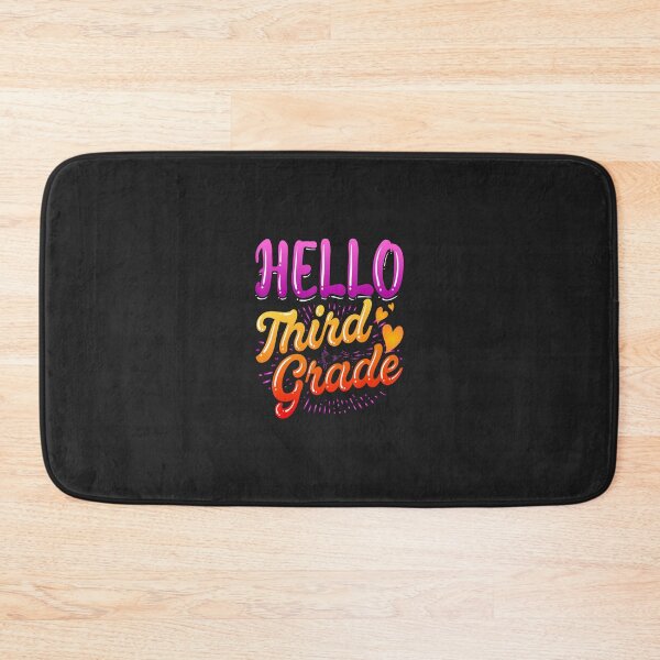 Item preview, Hello Third Grade Hear	 Teacher Student Back To School  	 designed and sold by jugwozuueb3.