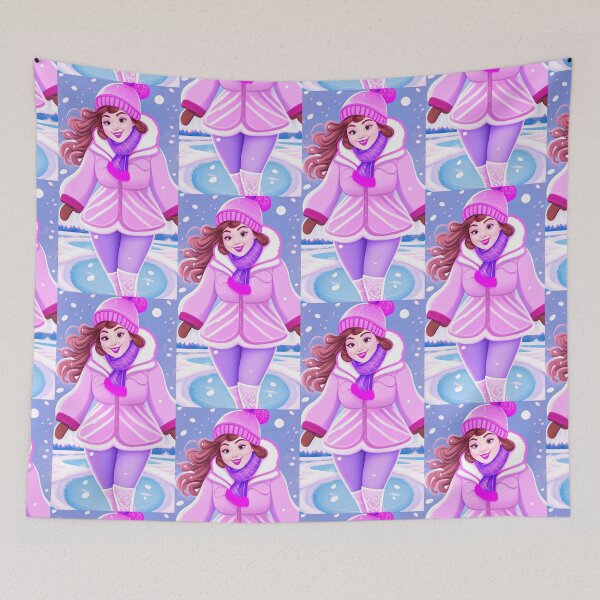 Item preview, Snowy Sally designed and sold by CrushyAIDesigns.