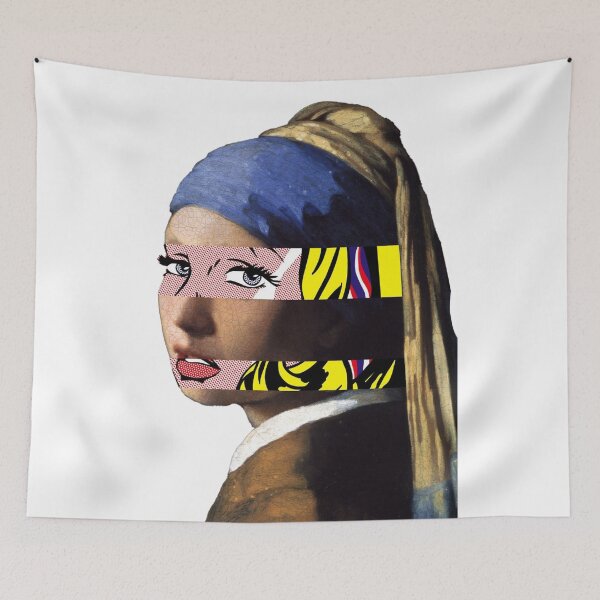 Item preview, Vermeer x Lichtenstein (White) designed and sold by Zheap14.