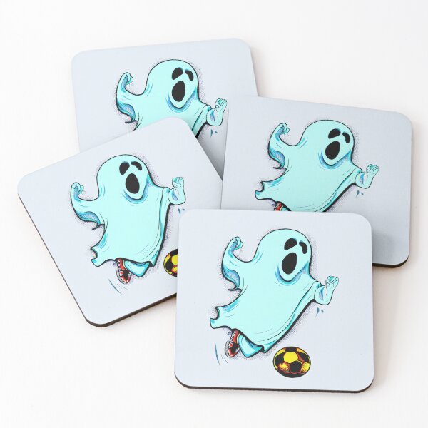 Item preview, Ghost Shooting Football - Sporty Halloween  designed and sold by pocketart2023.